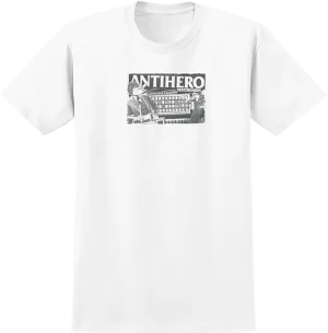 Antihero Wheel Of Antihero T-Shirt - White