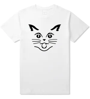 Cat Face Halloween T-Shirt