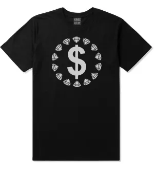 Diamonds Money Sign Logo Boys Kids T-Shirt