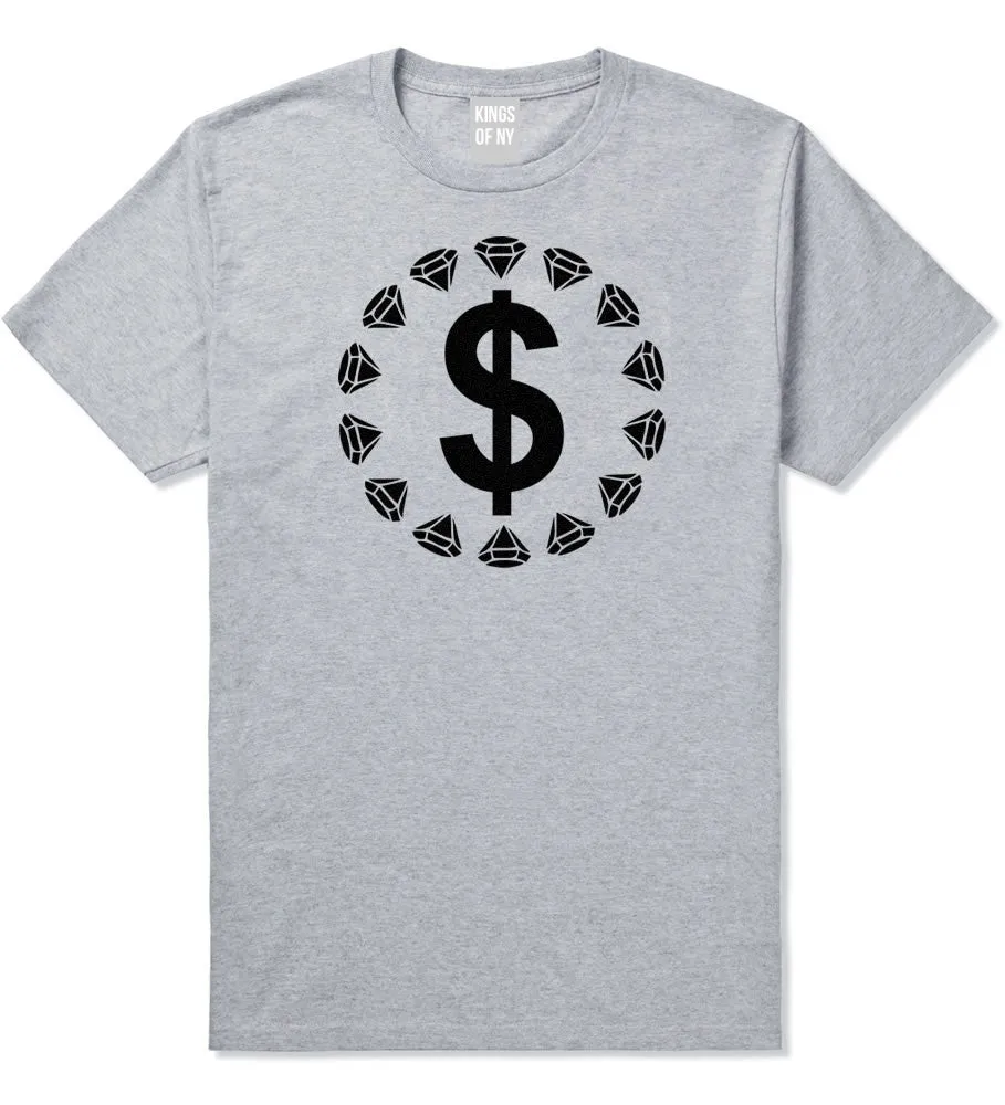Diamonds Money Sign Logo Boys Kids T-Shirt