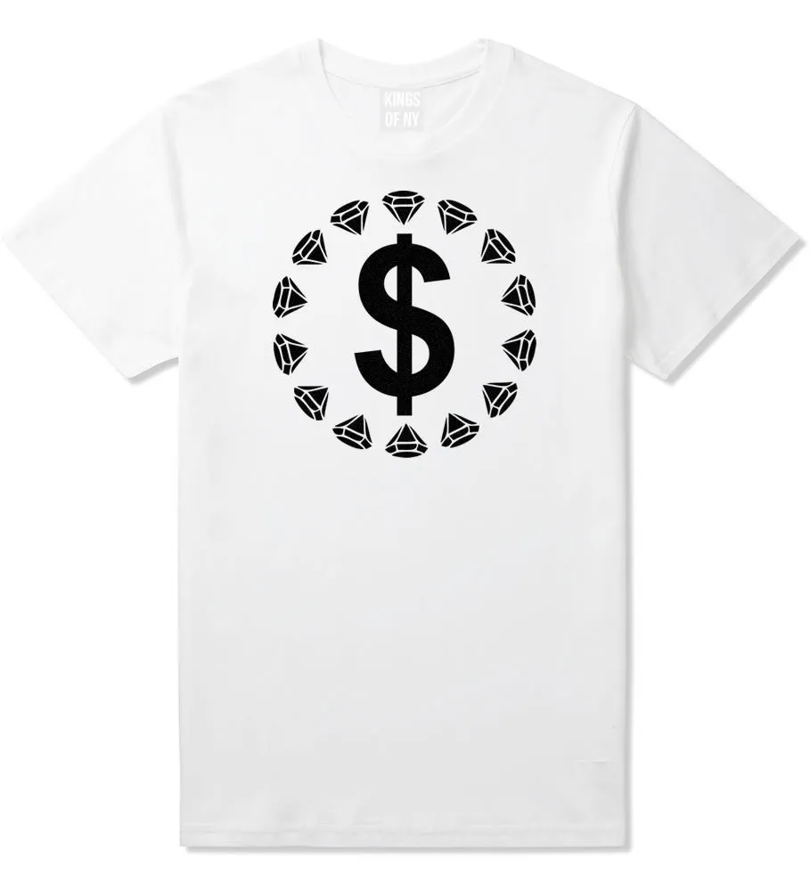 Diamonds Money Sign Logo Boys Kids T-Shirt