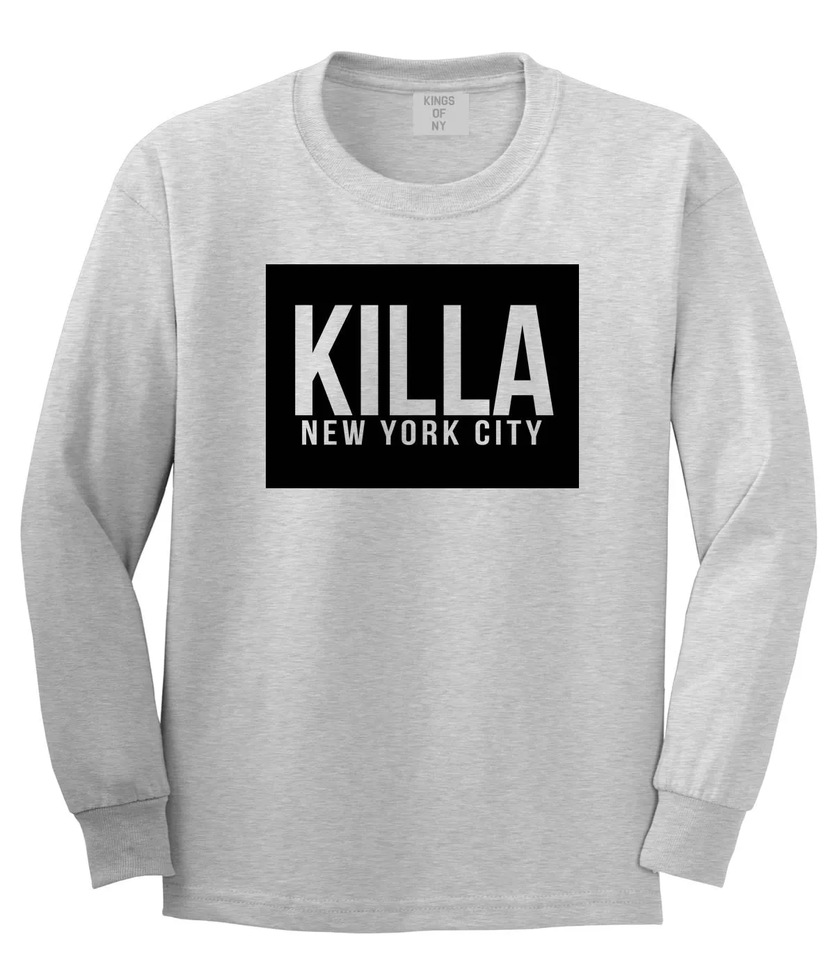 Killa New York City Harlem Boys Kids Long Sleeve T-Shirt