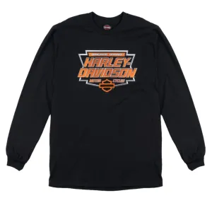 Men's Venom Black Long Sleeve T