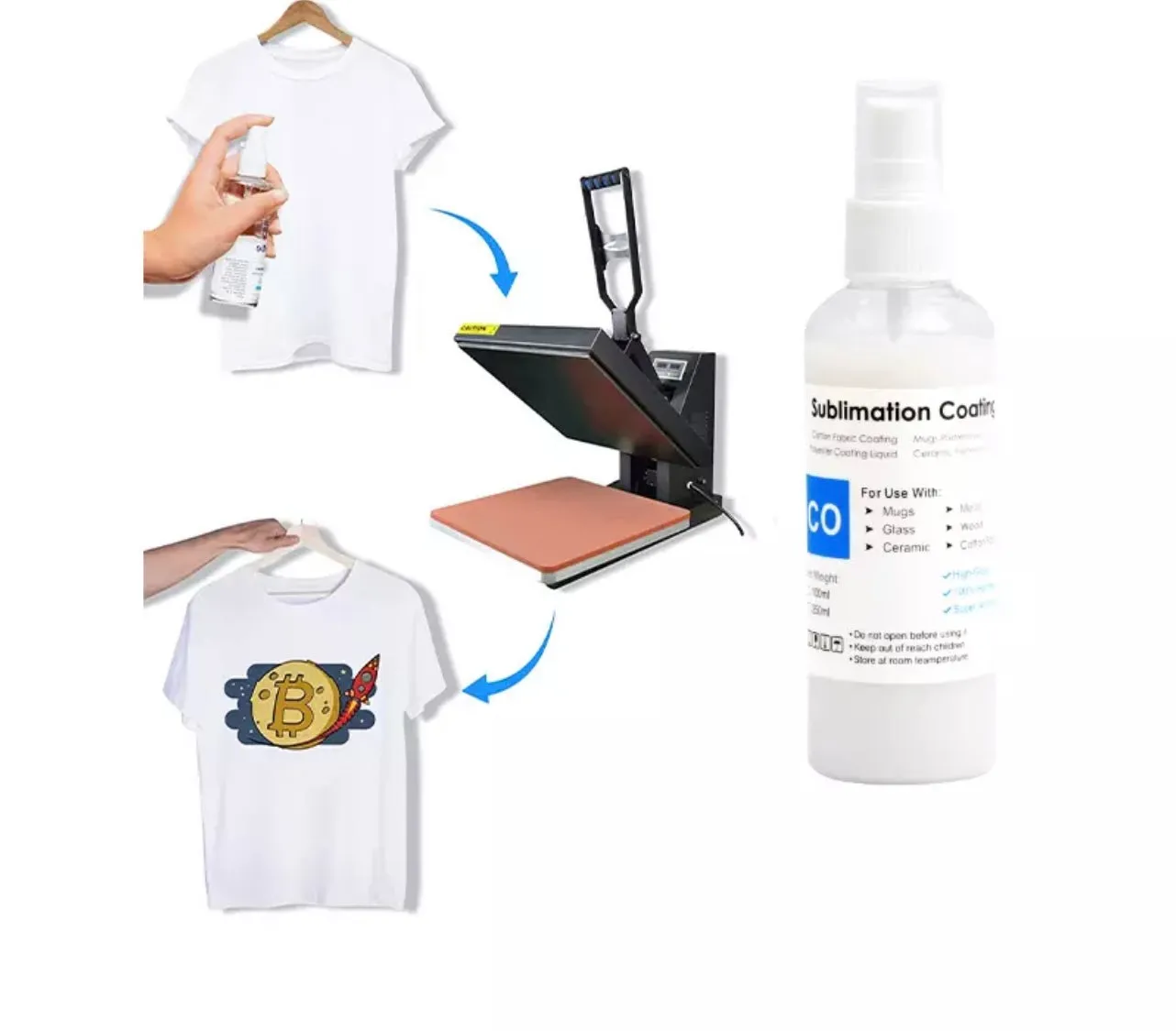 SUBLIMATION INK COATING SPRAY 100ml